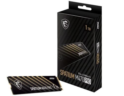 SSD MSI SPATIUM M470 Pro PCIe 4.0 NVMe M.2 1TB