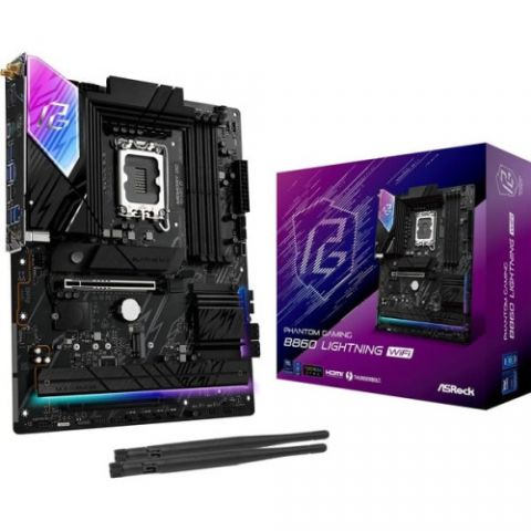 PLACA ASROCK B860M LIGHTNING WIFI,INTEL,1851,B860,