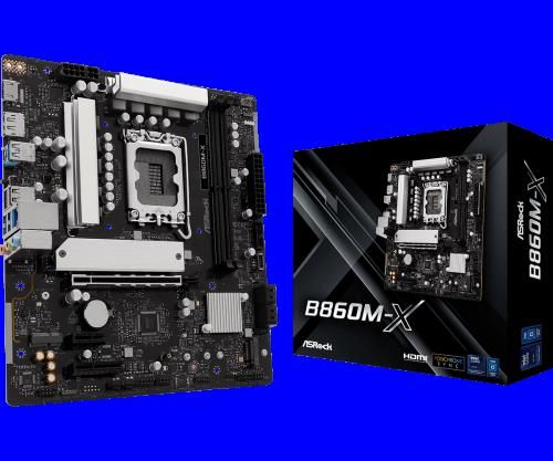 Asrock B860M-X Intel B860 LGA 1851 (Socket V1) mic