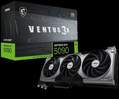MSI VENTUS GEFORCE RTX 5090 32G 3X OC tarjeta gráf