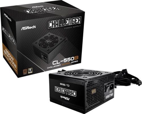 FUENTE ALIMENTACION ASROCK CL-550B,PSU,550W,80 PLU