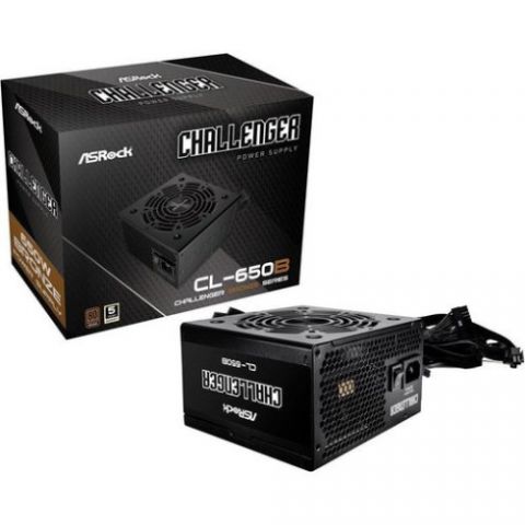 FUENTE ALIMENTACION ASROCK CL-650B,PSU,650W,80 PLU
