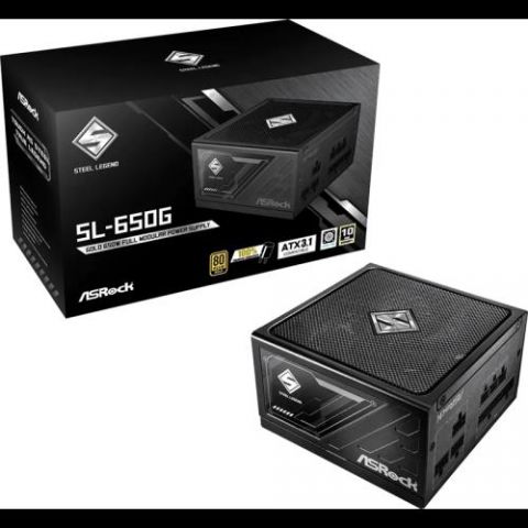 FUENTE ALIMENTACION ASROCK SL-650G,PSU,650W,80 PLU