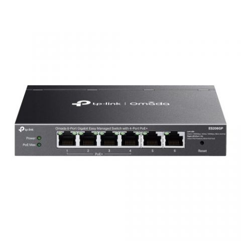 TP-LINK ES206GP Omada 6-Port Gigabit Easy Managed