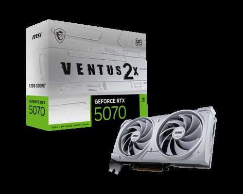 MSI GeForce RTX5070 VENTUS 2X OC White NVIDIA GeFo