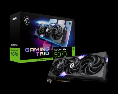MSI GAMING GeForce RTX 5070 12G TRIO OC NVIDIA 12