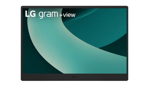 LG 17MT70 Monitor portátil Negro, Acero inoxidable