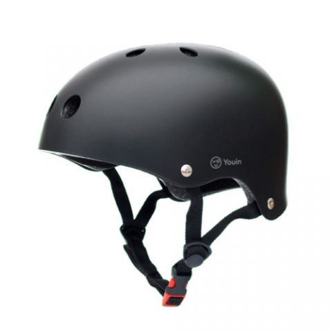 YOUIN CASCO BASICO - NEGRO  (TALLA L)