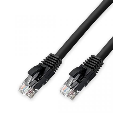 EWENT CABLE CAT.6 U/UTP, CCA, AWG24/1 LSZH NEGRO 3