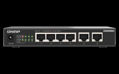 QNAP QSW-2104-2T-R2 switch No administrado 10G Eth