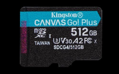 Kingston Technology 512 GB microSDXC Canvas Go Plu