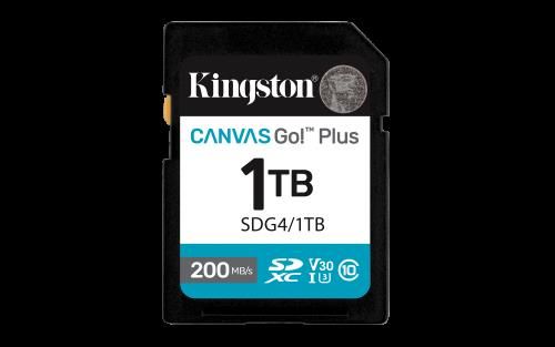 Kingston Technology 1TB SDXC Canvas Go Plus Gen4 2