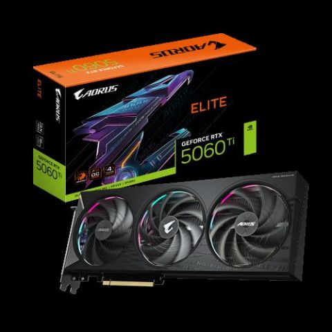GIGABYTE AORUS GeForce RTX 5060 Ti ELITE 16G Tarje