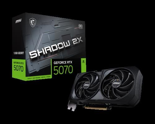 MSI GeForce RTX 5070 12G SHADOW 2X OC NVIDIA 12 GB