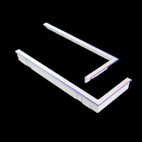 ASUS TUF GAMING GT502 Horizon ARGB Lighting Kit Wh