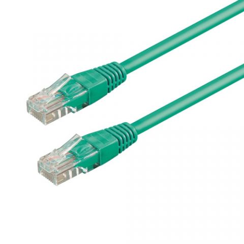 WP WPC-PAT-6U020G cable de red Verde 2 m Cat6 U/UT