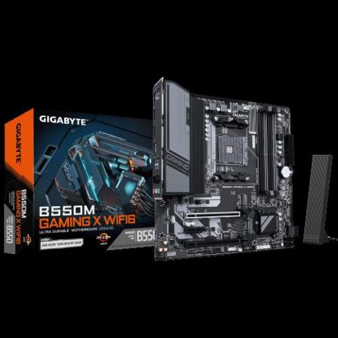 GIGABYTE B550M GAMING X WIFI6 Placa base - Procesa