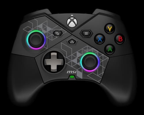 MSI FORCE PRO W CONTROLLER Negro USB 2.0 Gamepad A