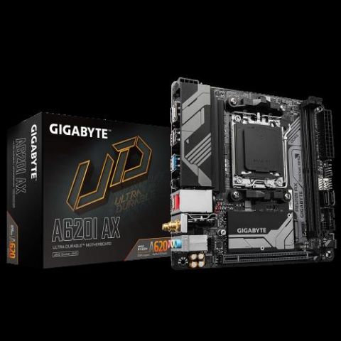 GIGABYTE A620I AX placa base AMD A620 Zócalo AM5 m