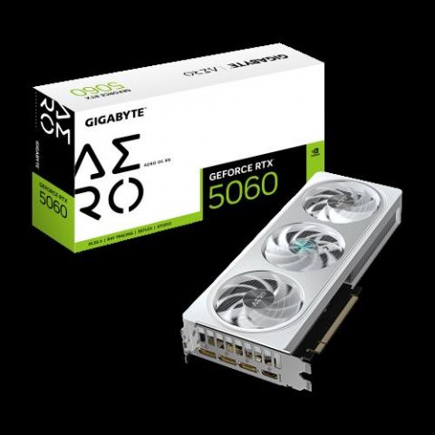 GIGABYTE GeForce RTX 5060 AERO OC 8G Tarjeta Gráfi