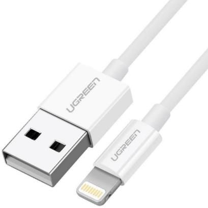 Ugreen cable USB 2.0 A lightning 2m, 5V/2.4A iPhon