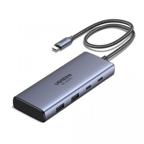 Ugreen 7-in-1 USB-C Hub CM498 Acoplamiento Base Gr