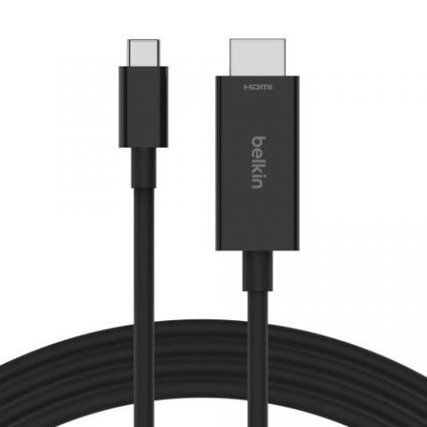 Belkin AVC012bt2MBK 2 m USB Tipo C HDMI Negro