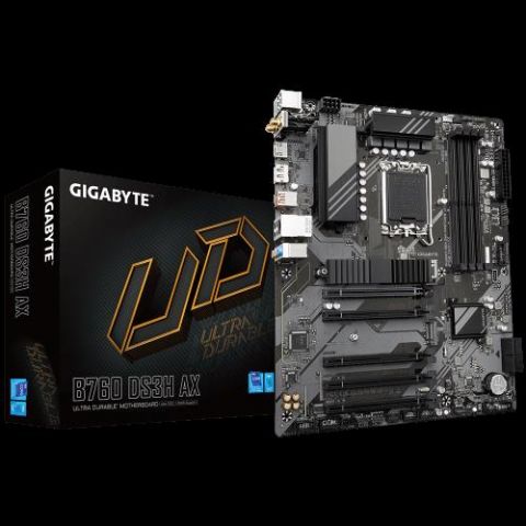 GIGABYTE B760 DS3H AX Placa Base - Compatible con