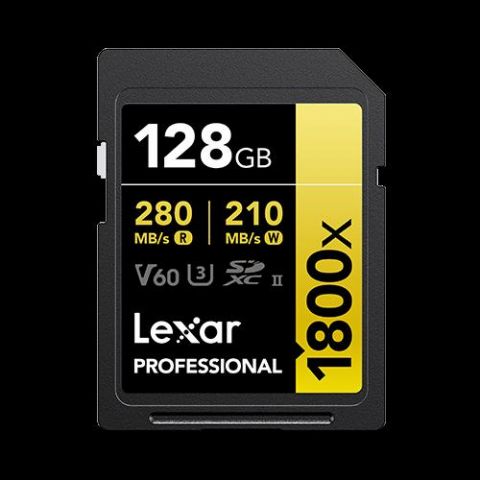 Lexar Professional 1800x 128 GB SDXC UHS-II Clase