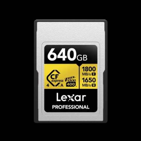 Lexar LCAGOLD640G-RNENG memoria flash 640 GB CFexp