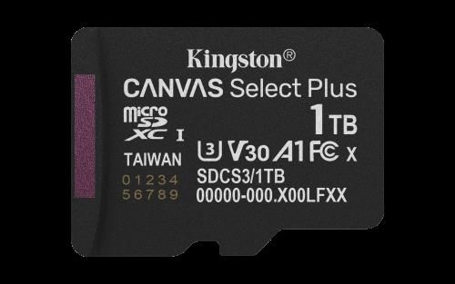 Kingston Technology 1TB micSDXC Canvas Select Plus