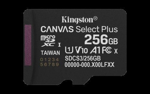Kingston Technology 256GB micSDXC Canvas Select Pl