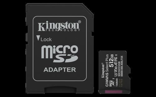 Kingston Technology 512GB microSDXC Canvas Select