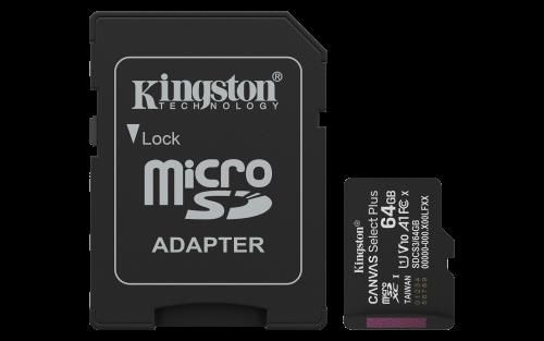 Kingston Technology 64GB microSDXC Canvas Select P