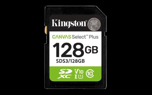 Kingston Technology 128 GB SDXC Canvas Select Plus