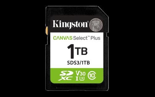Kingston Technology 1 TB SDXC Canvas Select Plus G
