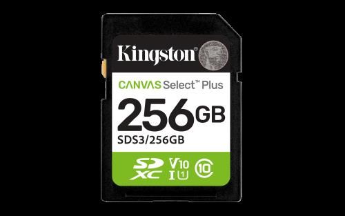 Kingston Technology 256 GB SDXC Canvas Select Plus