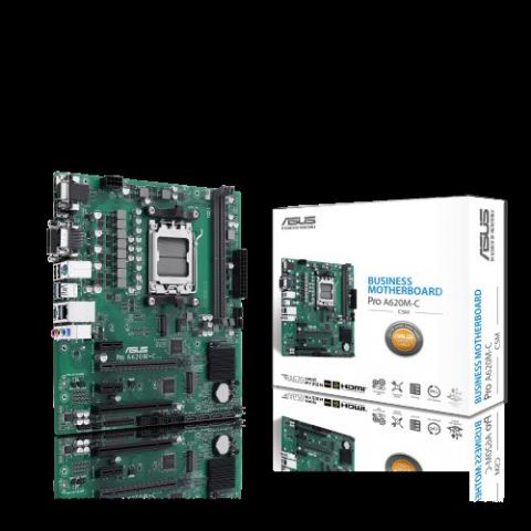 ASUS PRO A620M-C-CSM AMD A620 Zócalo AM5 micro ATX