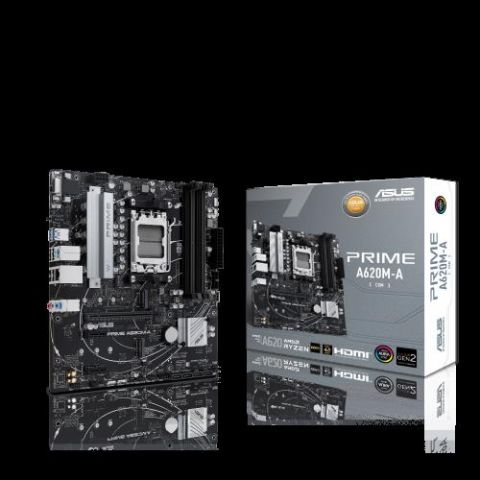 ASUS PRIME A620M-A-CSM AMD A620 Zócalo AM5 micro A