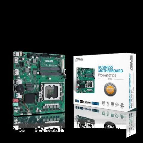 ASUS Pro H610T D4-CSM Intel H610 LGA 1700 mini ITX