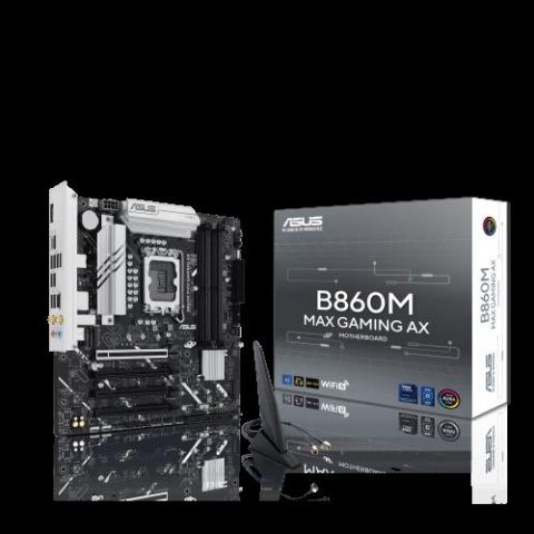 ASUS B860M MAX GAMING AX Intel B860 LGA 1851 (Sock