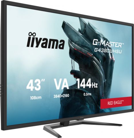 MONITOR IIYAMA, 42,5 PULGADAS G-MASTER G4380UHSU-B