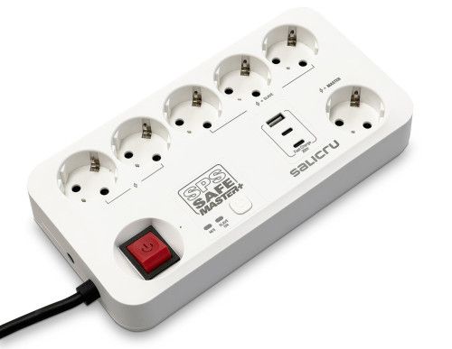 Salicru SPS SAFE MASTER+ Blanco 6 salidas AC 230 V