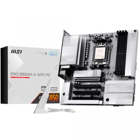 PLACA MSI PRO B850M-A WIFI PZ,AMD,AM5,B850,4DDR5,2
