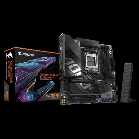 GIGABYTE X870M AORUS ELITE WIFI7 Placa Base – Comp