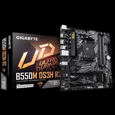 GIGABYTE B550M DS3H R2 Placa base - Procesadores A