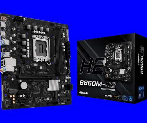 PLACA ASROCK B860M-H2,INTEL,1851,B860,2DDR5,128GB,