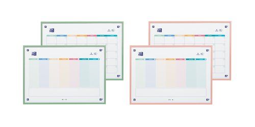 PLANNING PIZARRA OXFORD DESK (W/M) SEMANAL/MENSUAL