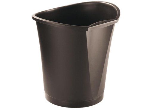 PAPELERA ESSELTE BASKO 18 LITROS NEGRO