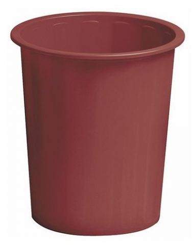 PAPELERA PLASTICO CERRADA FAIBO 14 L BURDEOS